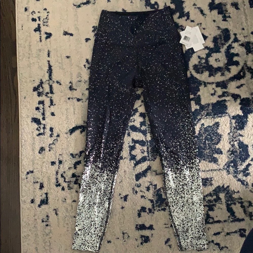 New beyond yoga “shine on” pants